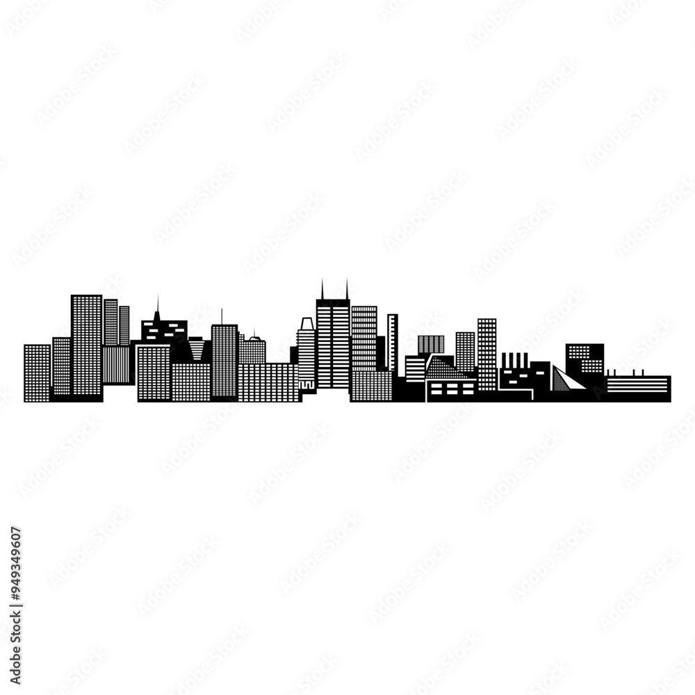 Fototapeta premium USA - Baltimore Skyline