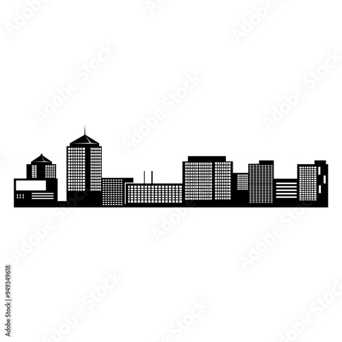 USA - Albuquerque Skyline