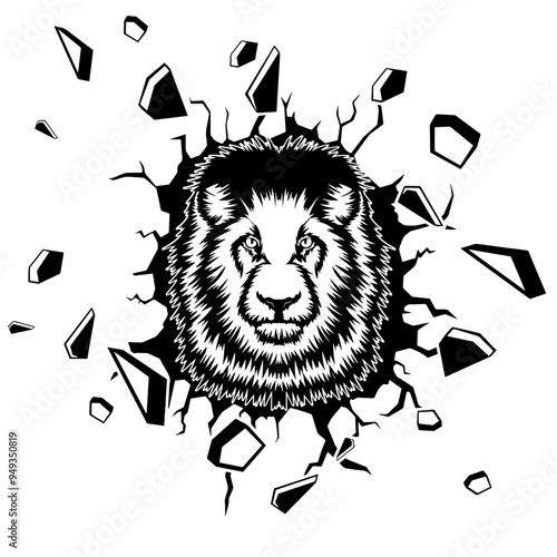 Wall Smashing  Lion