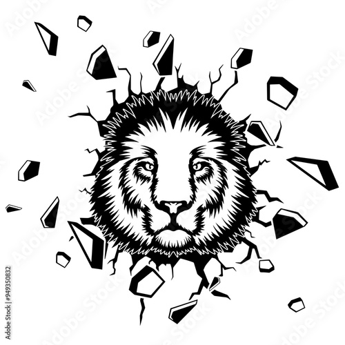Wall Smashing  Lion