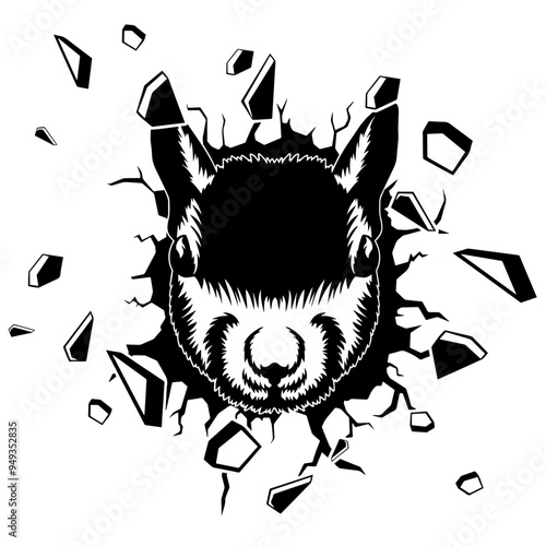 Wall Smashing  Squirrel