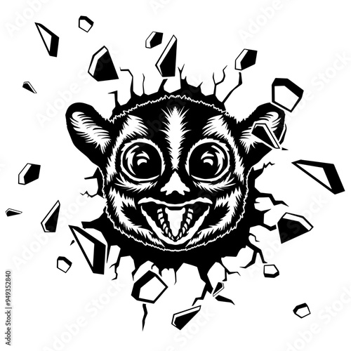 Wall Smashing  Tarsier