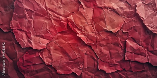 Wallpaper Mural Aged crimson paper texture Detailed shot Torontodigital.ca
