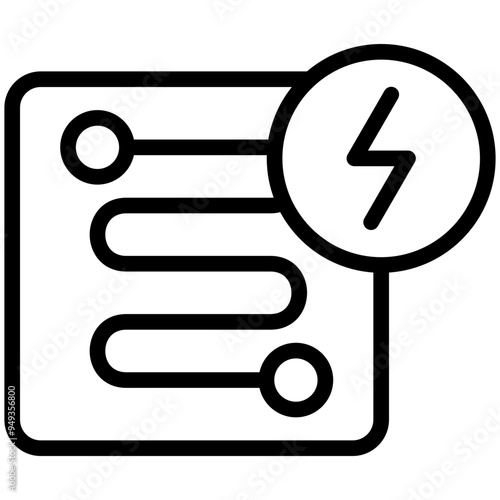 Home Fuel Cell Icon