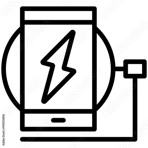 Wireless Charging Icon