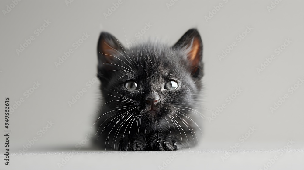 15. A minimalist image with a white background featuring a cat toy mouse centered 15. A minimalist image with a white background featuring a cat toy mouse centered
