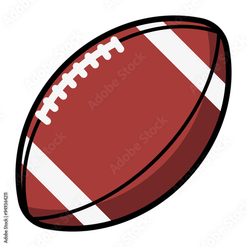 American Football Illustration