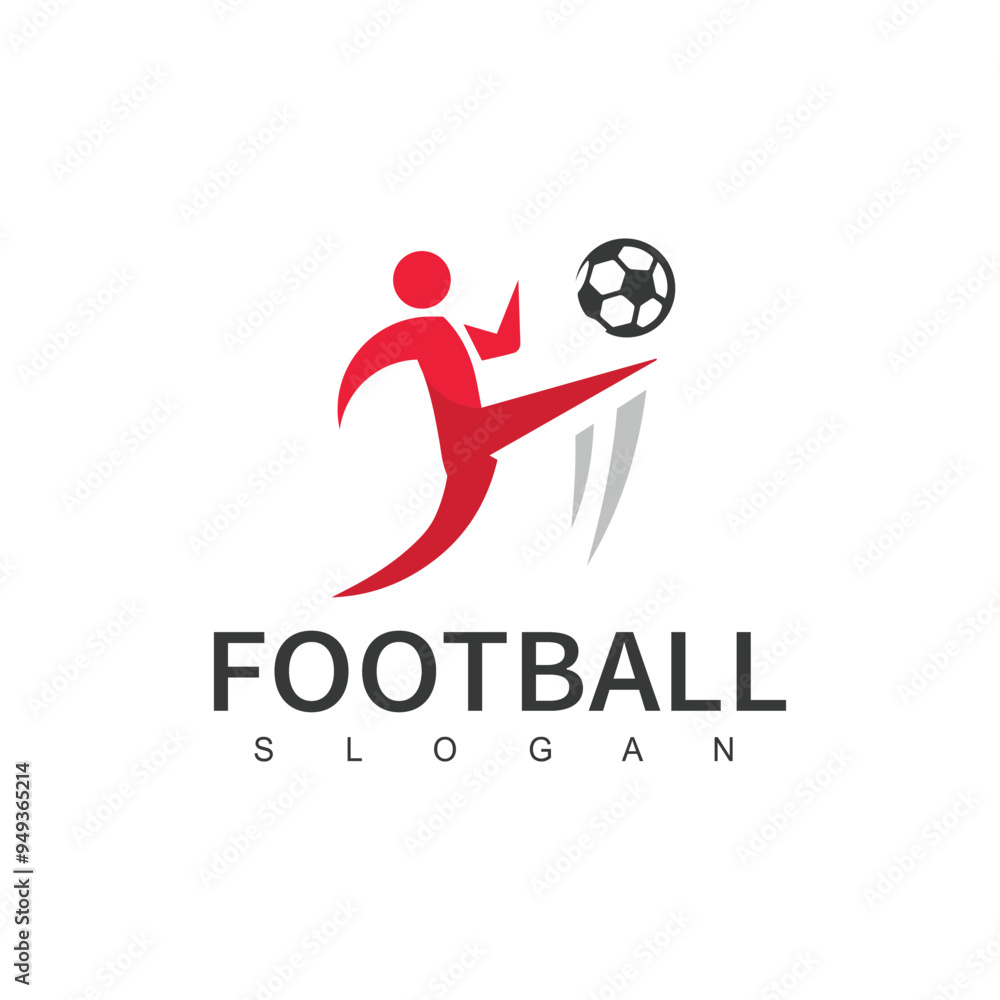 Football Logo Design. Sport Vector Illustration. Football Logo Design. Sport Vector Illustration.