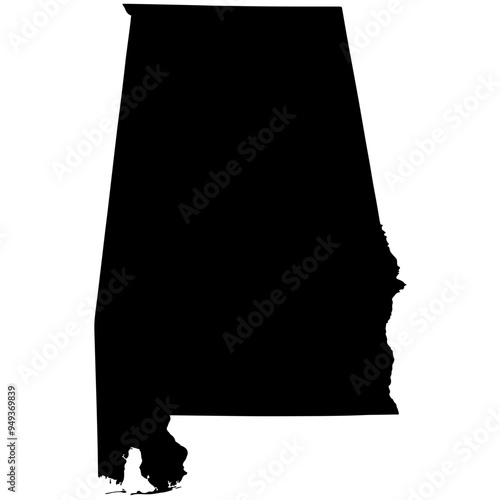 Alabama Solid Black