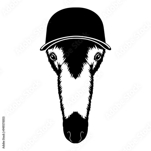 Anteater In Baseball Cap photo