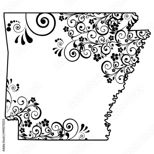Arkansas Vine Pattern