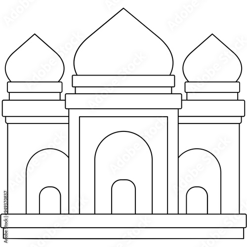 Islamic Mosque Icon