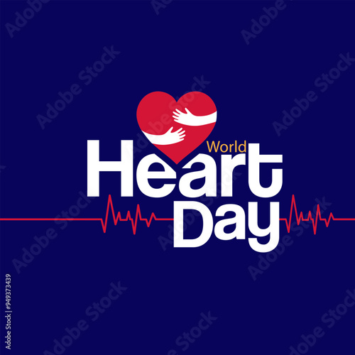 World Health Day background banner poster social media web cover design creative concept unique idea. Heart and stethoscope design for Health Day. Global health care concept. My Health My Right