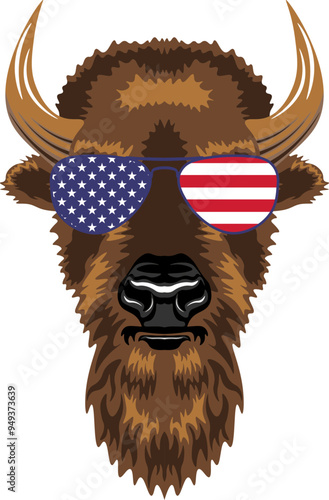 Bison Face Sunglasses