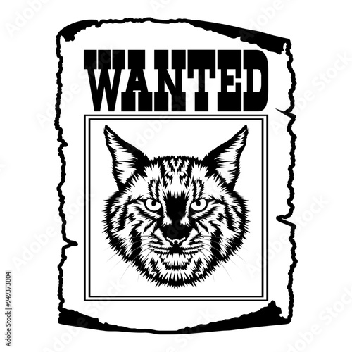 Bobcat Wanted Poster