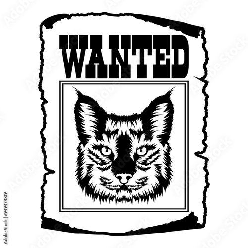 Bobcat Wanted Poster
