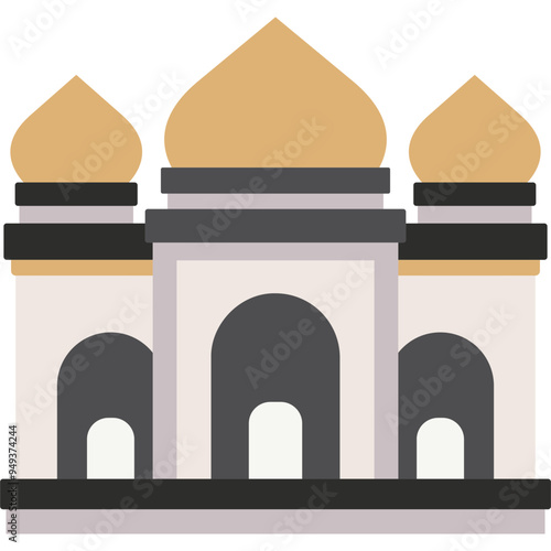 Islamic Mosque Illustration
