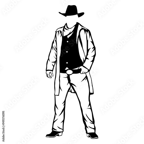 Cowboy  SVG