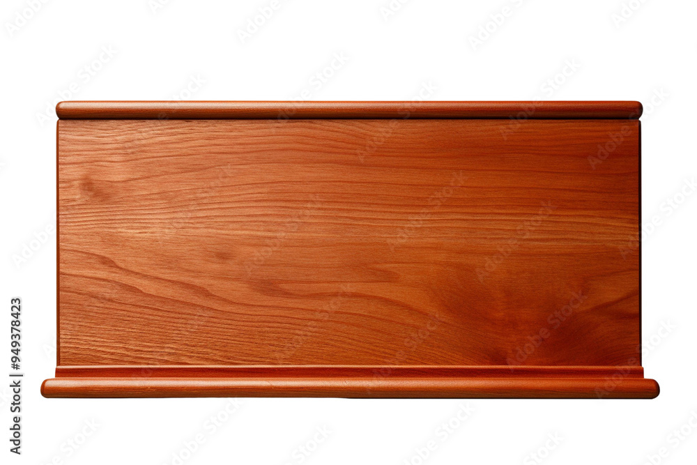 A polished wooden shelf displaying rich grains and warm tones, ideal for home decor or furniture designs. A polished wooden shelf displaying rich grains and warm tones, ideal for home decor or furniture designs.