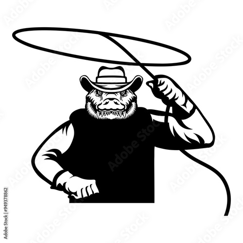 Cowboy Crocodile
