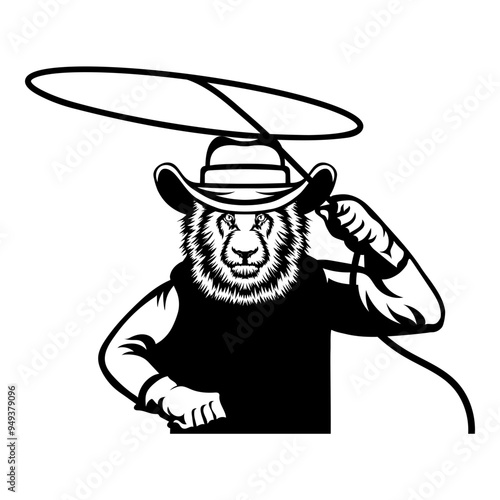 Cowboy Lion