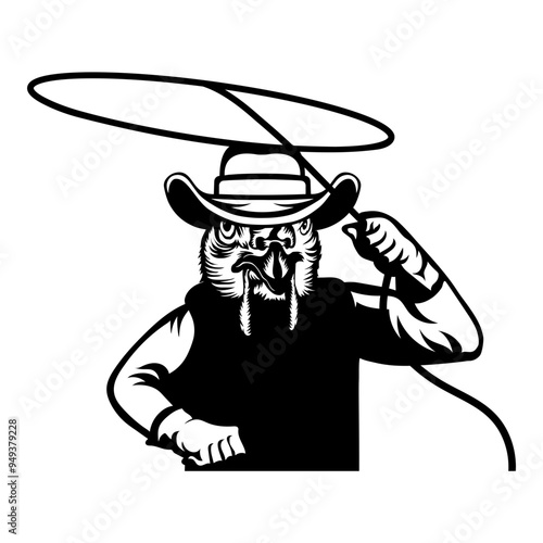 Cowboy Rooster