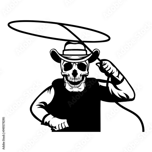 Cowboy Skull