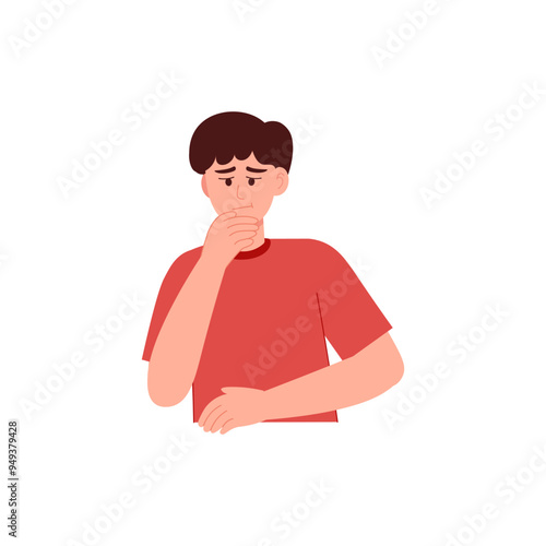 Pneumonia Symptoms Illustration Loss of Appetite