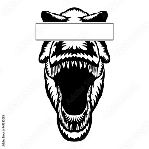 Eyes Banner T-Rex