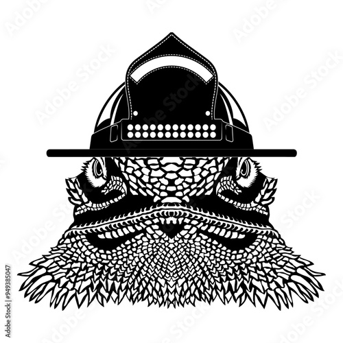 Firefighter Bearded Dragon