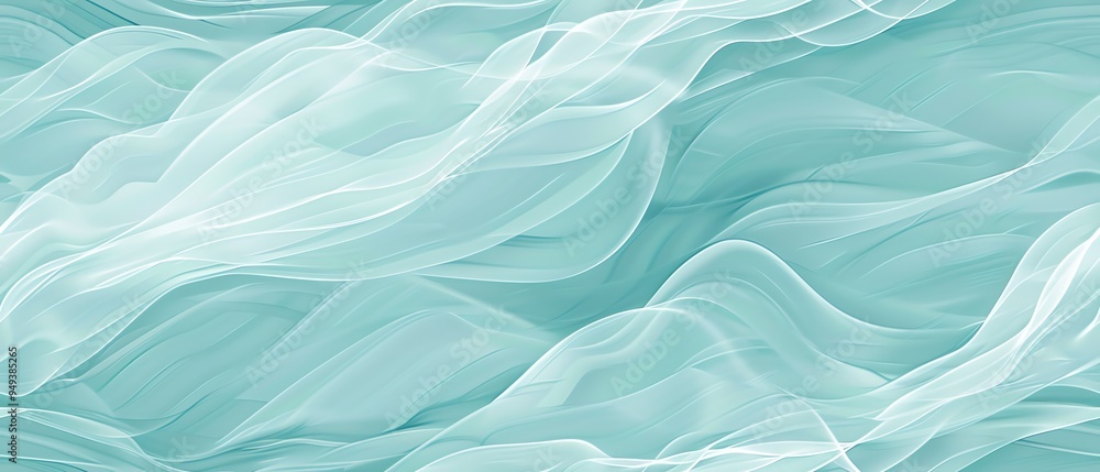 A pastel aqua blue background with gentle wave patterns A pastel aqua blue background with gentle wave patterns