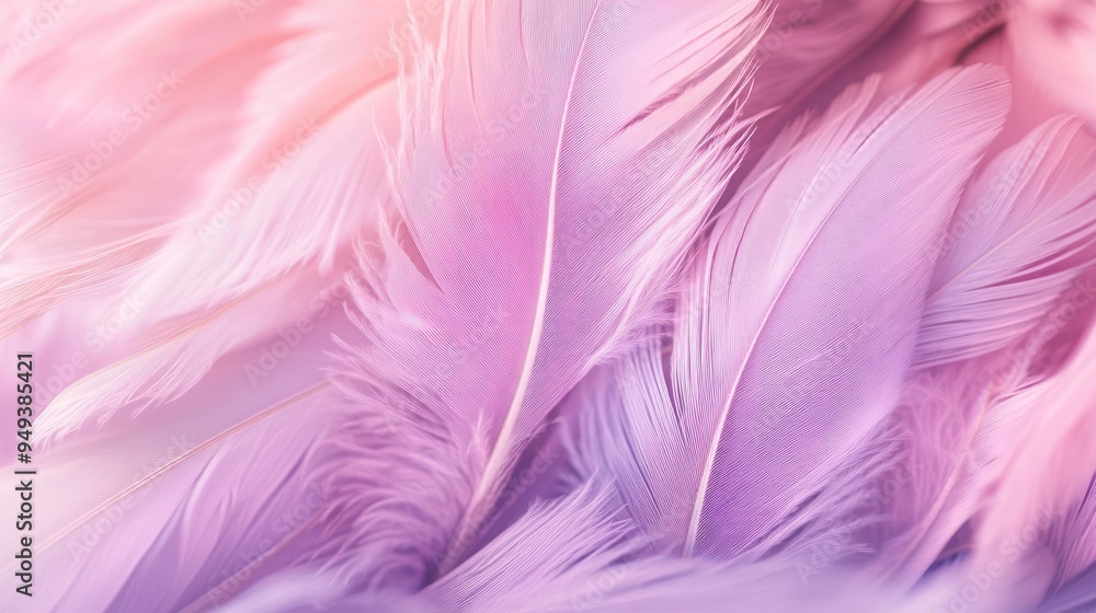 Fototapeta premium Abstract Feather Background