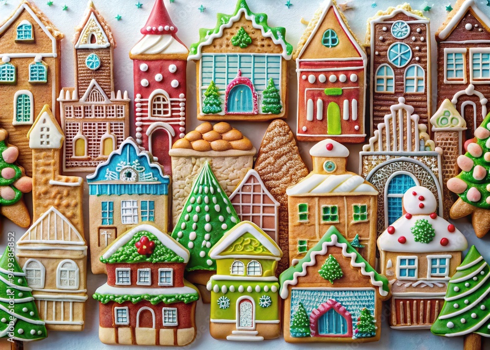Whimsical Cookie Architectural Illustrations Artful Treat Drawings Whimsical Cookie Architectural Illustrations Artful Treat Drawings