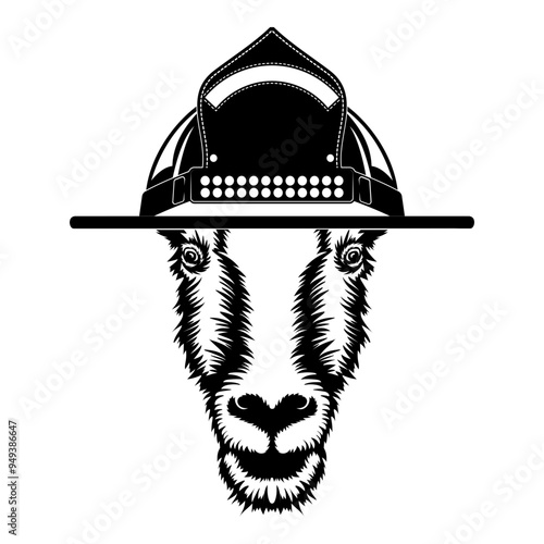 Firefighter Mountain Goat
