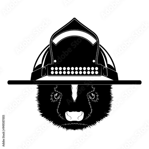 Firefighter Skunk