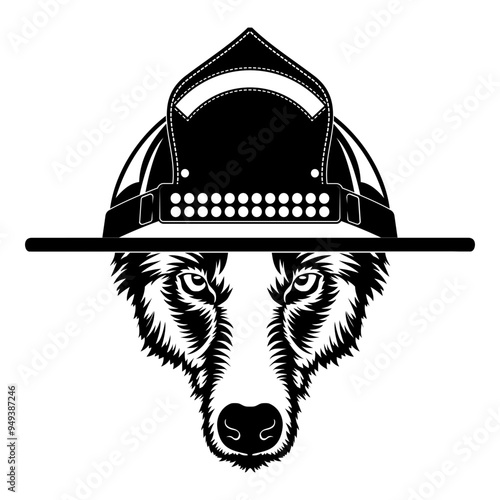 Firefighter Wolf