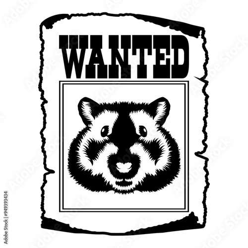 Hamster Wanted Poster