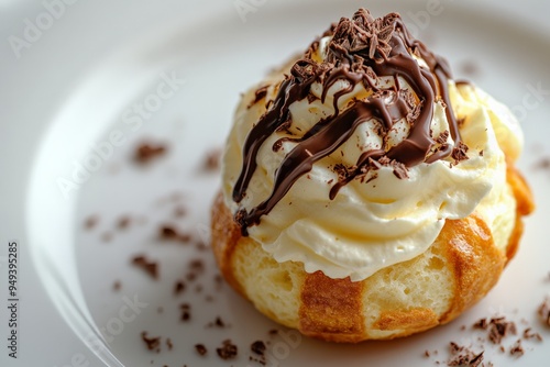 Chocolate Covered Cream Puff.