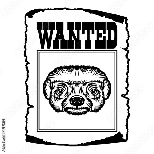 Honey Badger Wanted Poster