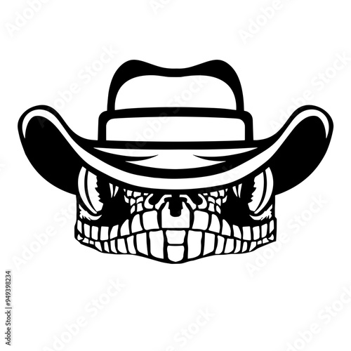 Lizard In Cowboy Hat