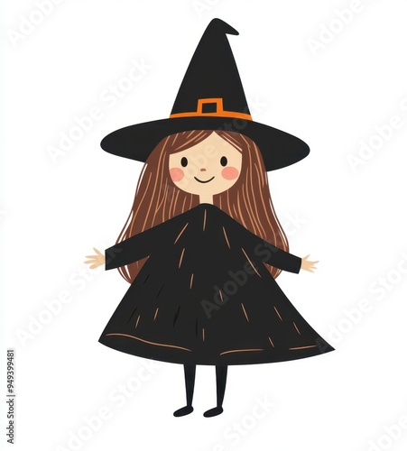 Halloween characters white background