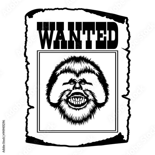 Orangutan Wanted Poster