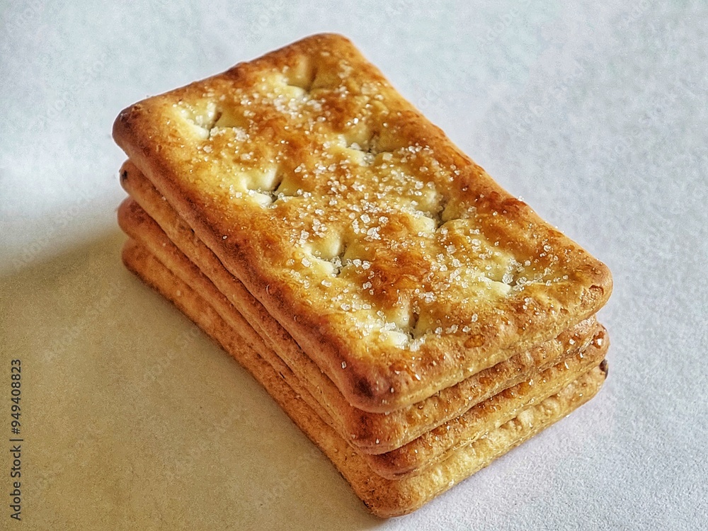 a stack of biscuits on an isolated white background a stack of biscuits on an isolated white background