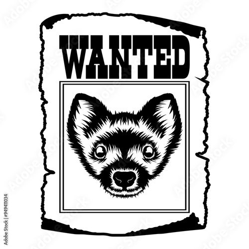 Weasel Wanted Poster