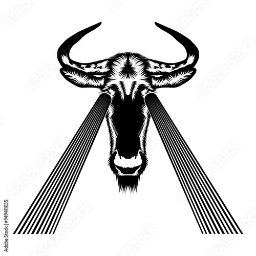 Wildebeest Lazer Beam Eyes
