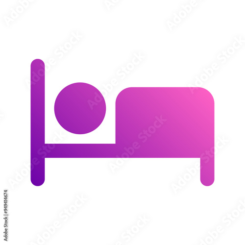 accommodation gradient icon