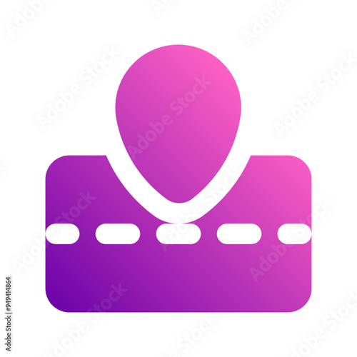 road gradient icon