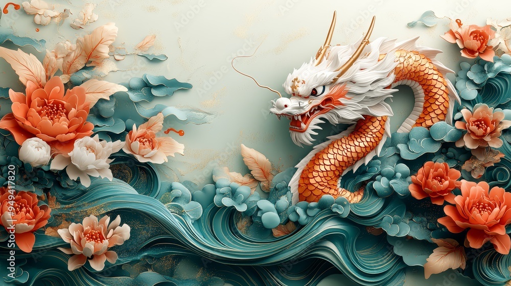 Dragon Boat Festival style wallpaper light green b 275 dragon, china, animal, asia, decoration, ancient, statue, temple, art, culture, sculpture, thailand, oriental, gold, tattoo, symbol, year, relig Dragon Boat Festival style wallpaper light green b 275 dragon, china, animal, asia, decoration, ancient, statue, temple, art, culture, sculpture, thailand, oriental, gold, tattoo, symbol, year, relig