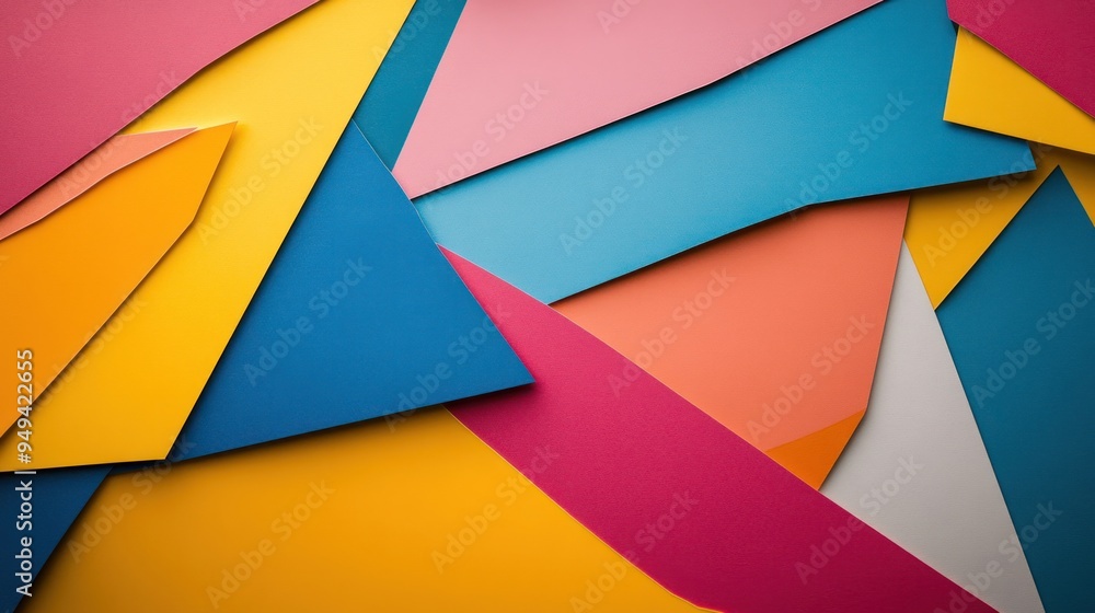 Abstract Colorful Shapes Abstract Colorful Shapes