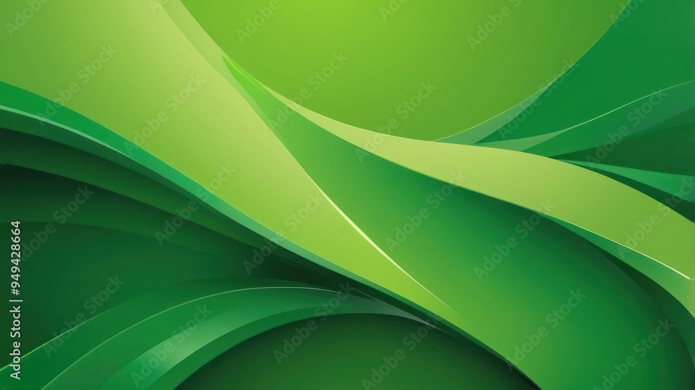 Background Green Black in Wave Abstract Vector Background Green Black in Wave Abstract Vector
